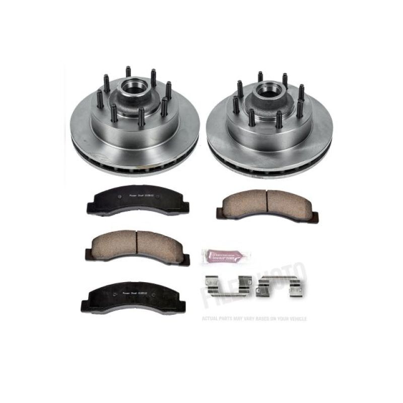 Power Stop 99-02 Ford F-350 Super Duty Front Autospecialty Brake Kit