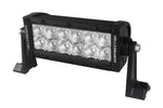 Hella Value Fit Sport 8in Light - 36W Dual Row Flood Beam - LED