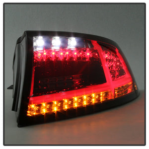 Spyder Audi TT 07-12 LED Tail Lights Smoke ALT-YD-ATT07-LED-SM