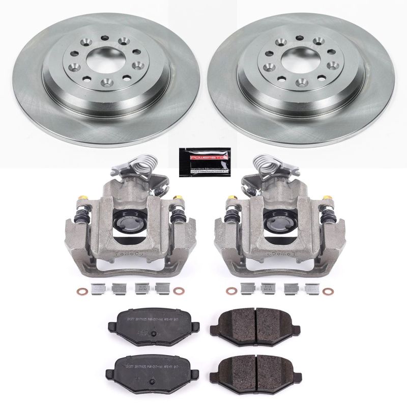 Power Stop 2009 Ford Flex Rear Autospecialty Brake Kit w/Calipers