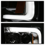 Spyder Dodge Ram 1500 02-05 V2 Projector Headlights - Light Bar DRL - Chrome PRO-YD-DR02V2-LB-C