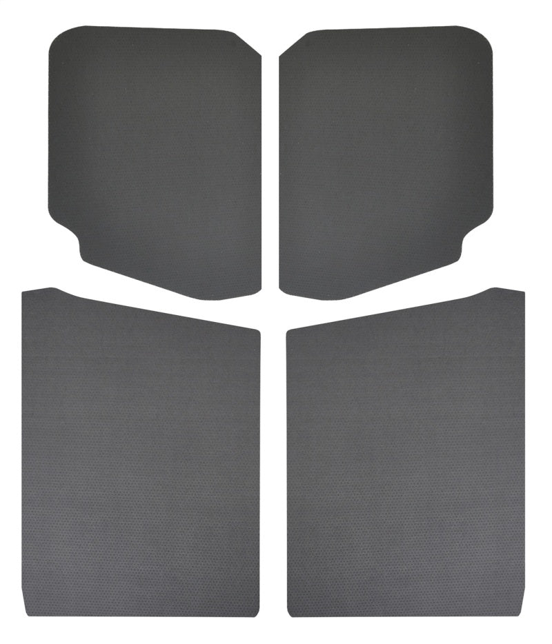 DEI 18-23 Jeep Wrangler JL 2-Door Boom Mat Headliner - 5 Piece - Gray Leather Look