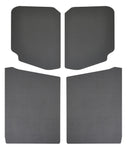 DEI 18-23 Jeep Wrangler JL 2-Door Boom Mat Headliner - 5 Piece - Gray Leather Look