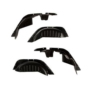 Rugged Ridge XHD Armor Fenders and Liner Kit 07-18 Jeep Wrangler JKU 4-Door