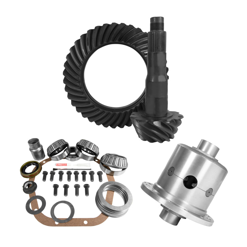 Yukon 10.5in Ford 4.88 Rear Ring & Pinion Install Kit 35 Spline Positraction