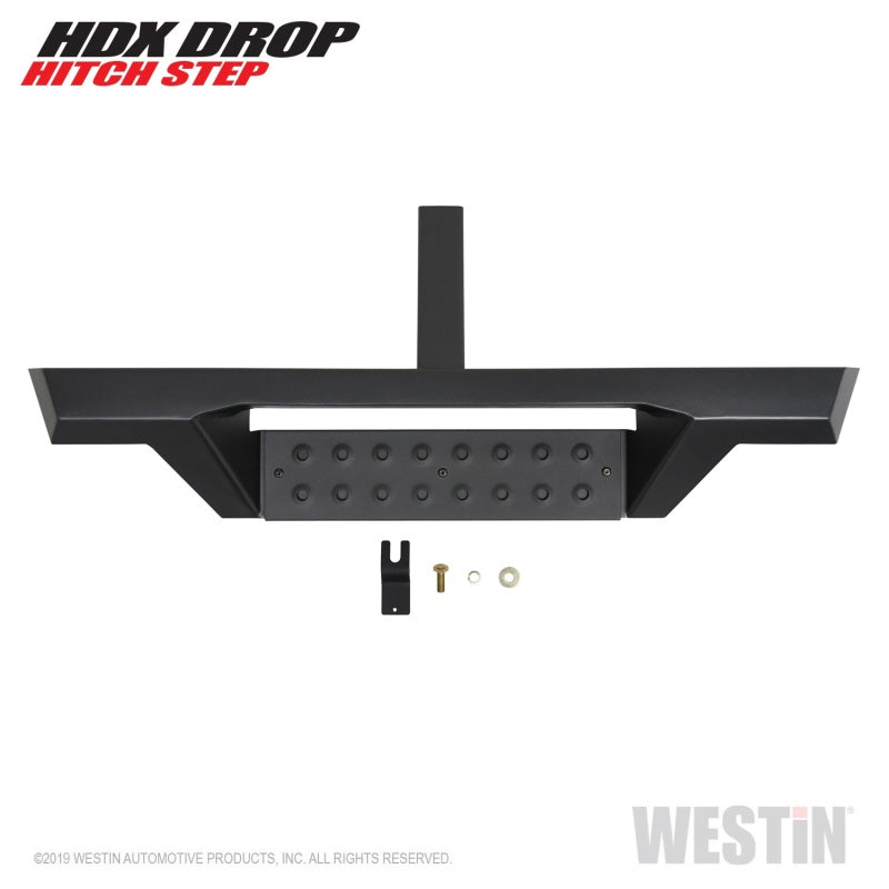 Westin HDX Drop Hitch Step 34in Step 2in Receiver - Textured Black