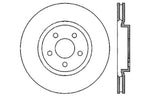 StopTech Drilled Sport Brake Rotor