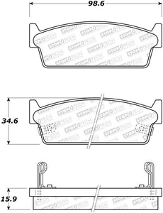 StopTech Street Brake Pads