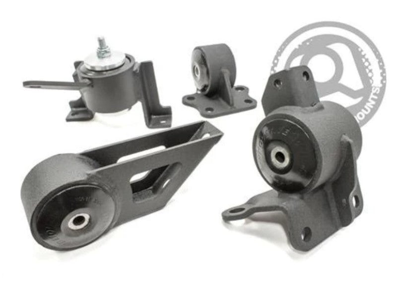 Innovative 05-12 Lotus ELISE/EXIGE 2ZZ Black Steel Mounts 75A Bushings