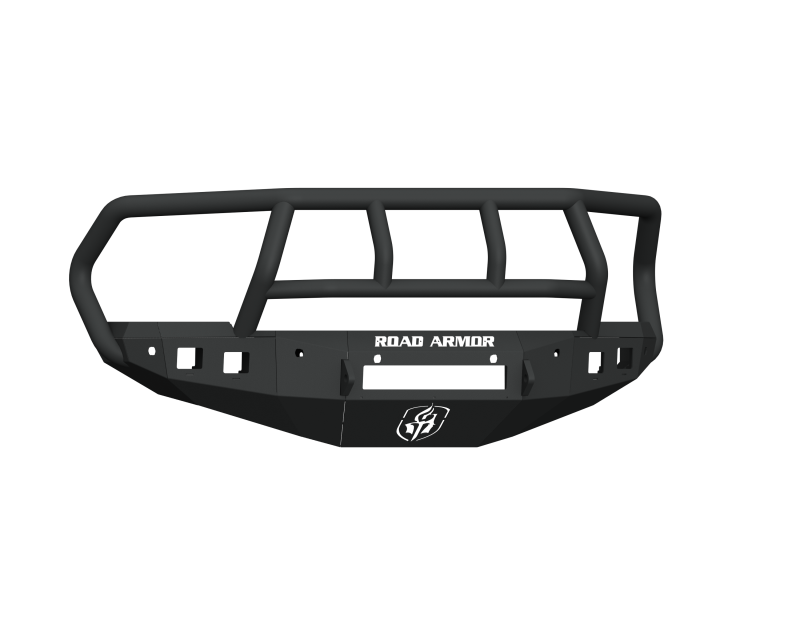 Road Armor 16-18 Ram 2500 Stealth Front Bumper w/Titan II Guard/6 Sensor Holes - Tex Blk