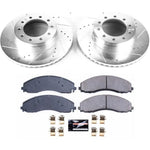 Power Stop 17-22 Ford F-550 Super Duty Front Z23 Evolution Brake Kit