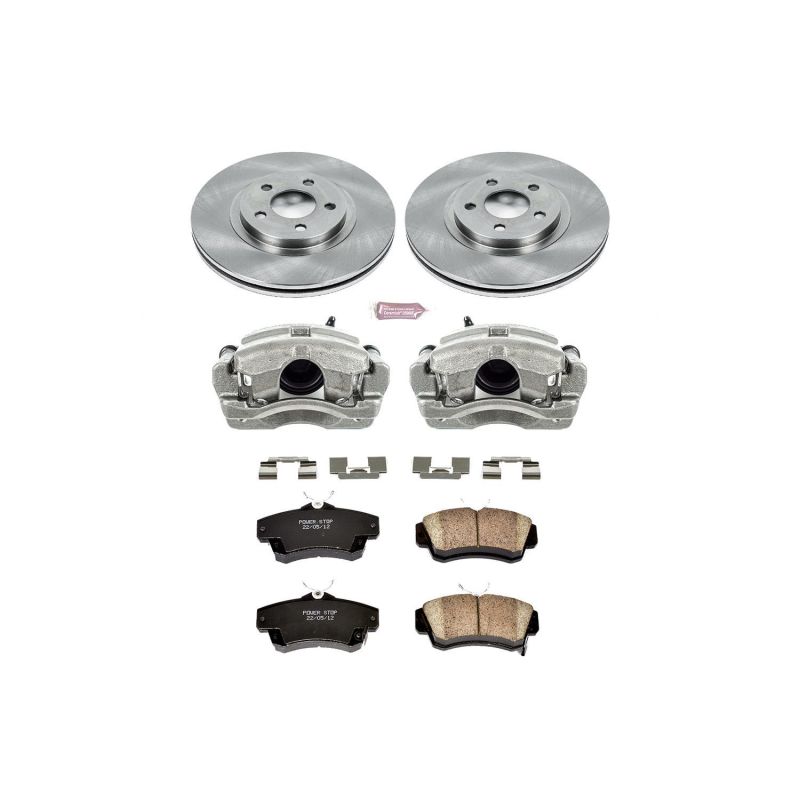 Power Stop 01-10 Chrysler PT Cruiser Front Autospecialty Brake Kit w/Calipers