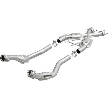 MagnaFlow Direct Fit Catalytic Converter Mustang X-Pipe 86-93 50-Sta