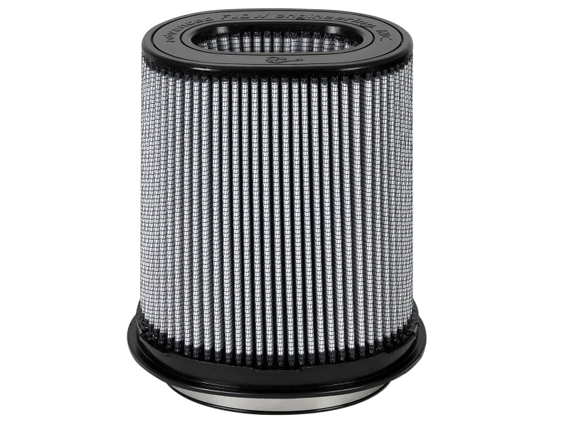 aFe Momentum Rplcmnt Air Filter w/Pro DRY S Media 6.75x4.75IN F x 8.25x6.25IN B x 7.25x5IN T x 9IN H