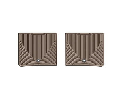 WeatherTech 13+ Lexus ES Rear Rubber Mats - Tan