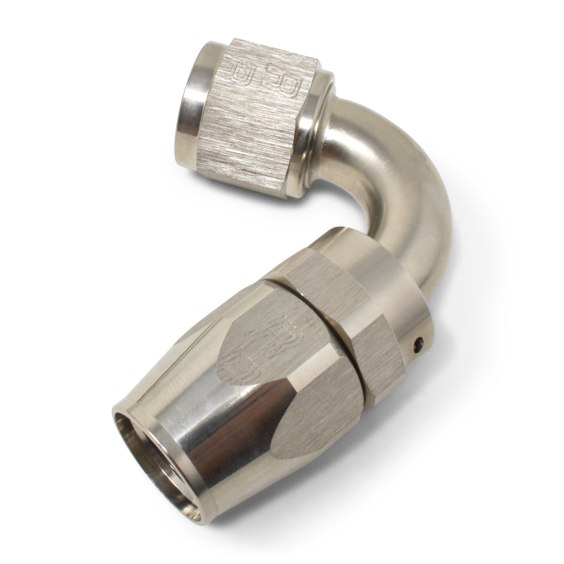 Russell Performance -10 AN Endura 120 Degree Full Flow Swivel Hose End (With 15/16in Radius)