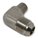 Russell Performance -4 AN to 1/8in NPT 90 Degree Flare to Pipe Adapter (Endura)