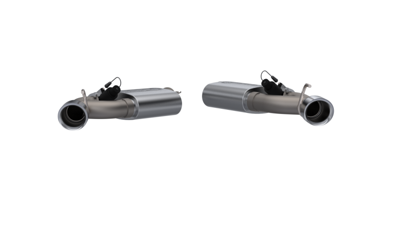 QTP 16-18 Chevrolet Camaro SS 6.2L 304SS Screamer Axle Back Exhaust w/4.5in Dual Tips