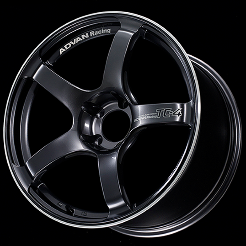 Advan TC4 17x8.0 +45 5x100 Racing Gunmetallic and Ring Wheel