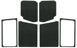 DEI 18-23 Jeep Wrangler JL 2-Door Boom Mat Complete Headliner Kit - 7 Piece - Black