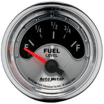 Autometer American Muscle Gauge Fuel Level 2 1/16in 0e To 90f Electric American Muscle