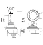 Hella Bulb H11 12V 55W Pgj192 T4