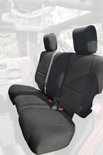 Rugged Ridge Seat Cover Kit Black 11-18 Jeep Wrangler JK 2dr