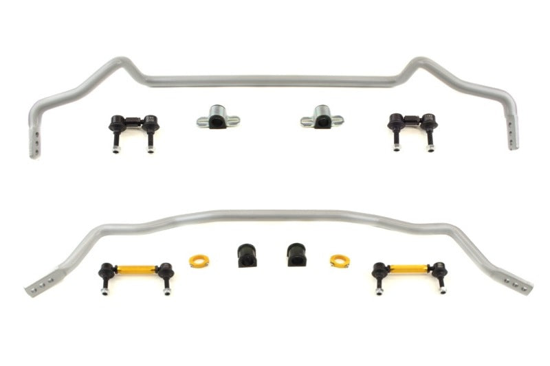 Whiteline 10-15 Mitsubishi Lancer EVO (MR/GSR) / 2015 EVO Final Edition Front & Rear Sway Bar Kit