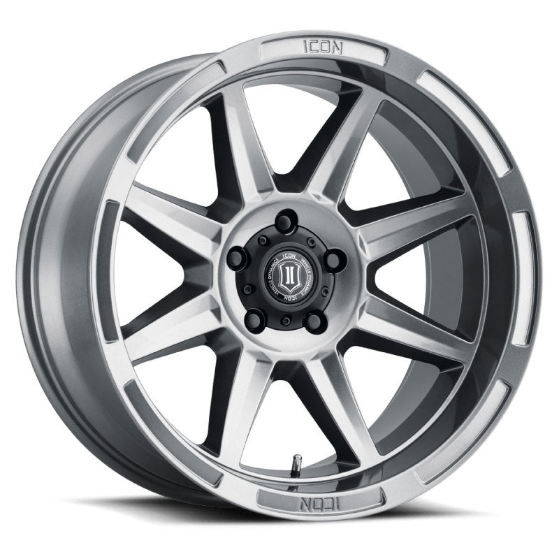 ICON Bandit 20x10 5x150 -24mm 4.5in BS 110.10mm Bore Gun Metal Wheel