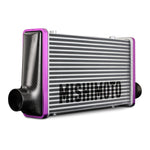 Mishimoto Universal Carbon Fiber Intercooler - Matte Tanks - 525mm Silver Core - C-Flow - BK V-Band