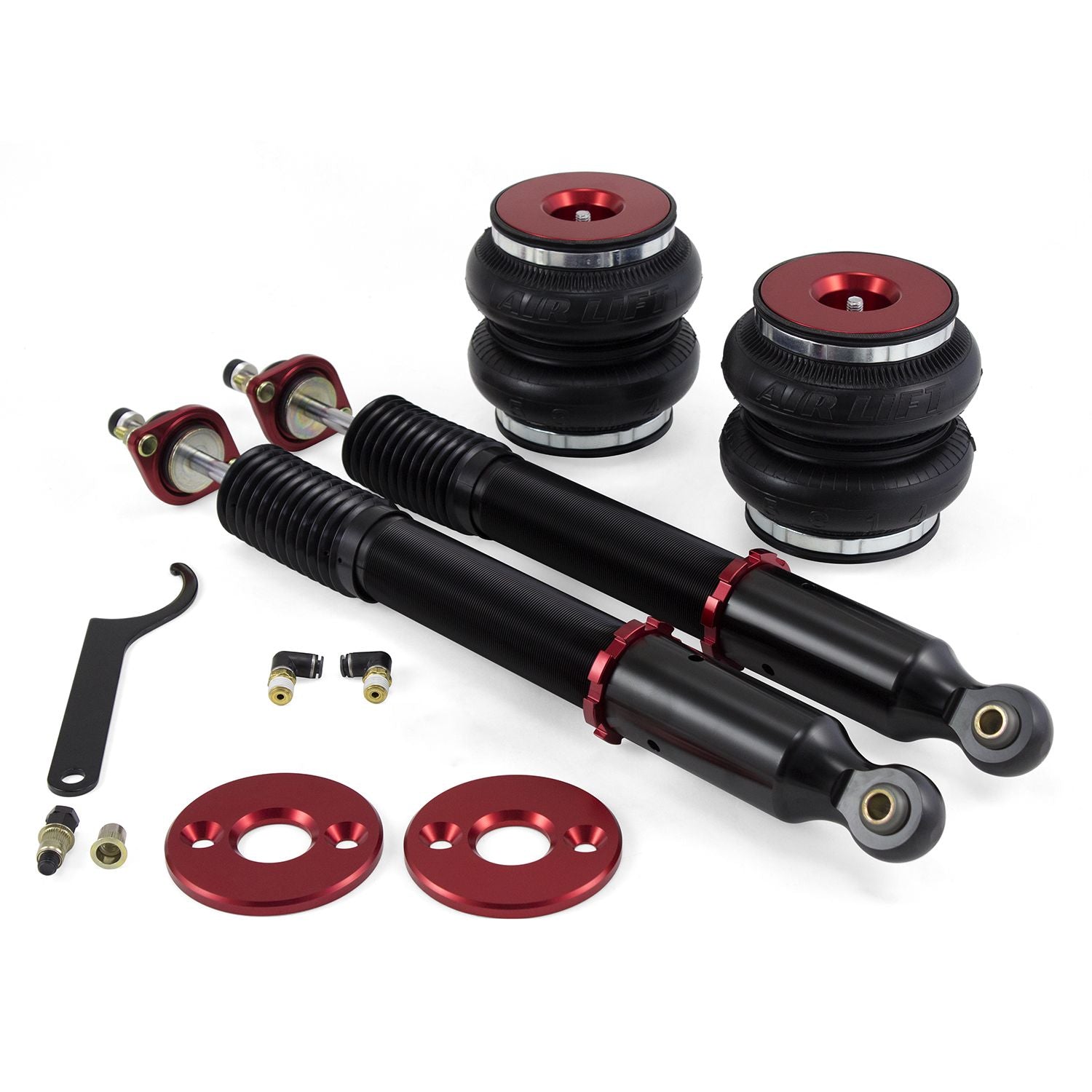 Elevate your BMW's reputation by lowering it...with 5 inches of drop and all the versatility of air suspension.