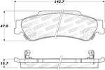 StopTech Street Brake Pads