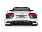 Akrapovic 16-17 Audi R8 5.2 FSI Coupe/Spyder Slip-On Line (Titanium) w/ Carbon Titanium Tips