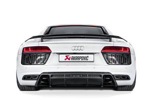 Akrapovic 16-17 Audi R8 5.2 FSI Coupe/Spyder Slip-On Line (Titanium) w/ Carbon Titanium Tips