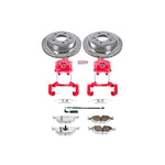 Power Stop 01-05 BMW 325xi Rear Z26 Street Warrior Brake Kit w/Calipers