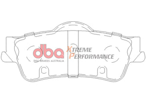 DBA 08-09 Pontiac G8 3.6 Base/6.0 XP650 Rear Brake Pads