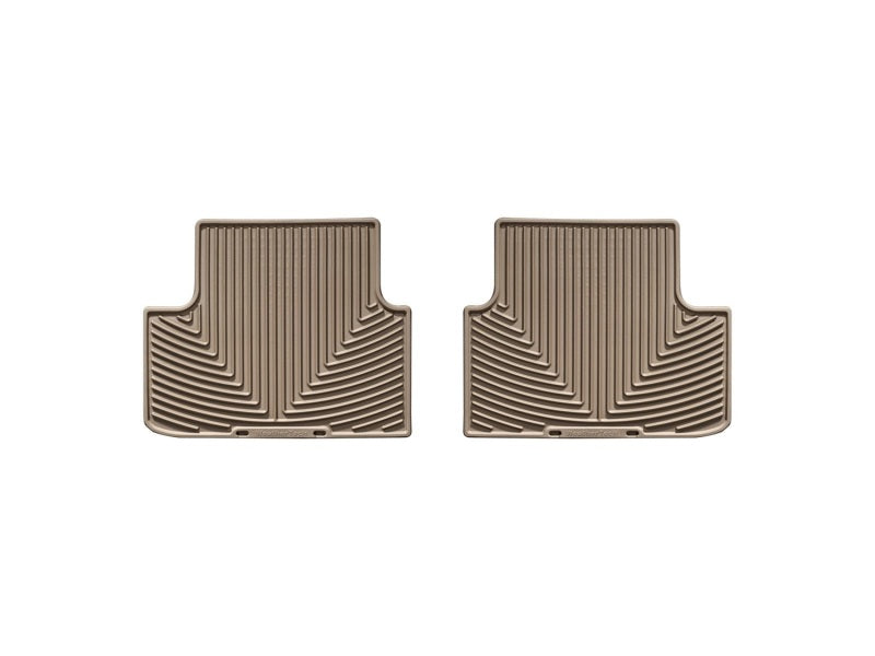 WeatherTech 08-12 Honda Accord Rear Rubber Mats - Tan