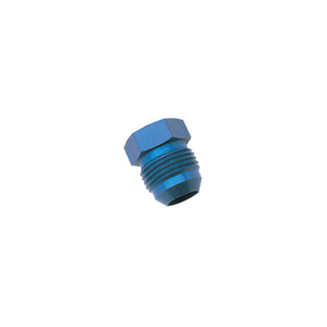 Russell Performance -4 AN Flare Plug (Blue)