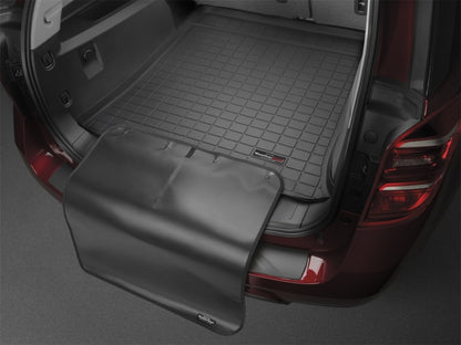 WeatherTech 17-23 Bentley Bentayga Cargo w/ Bumper Protector - Cocoa (Five Passenger Models Only)