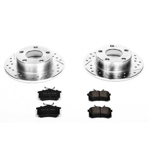 Power Stop 98-01 Audi A6 Quattro Rear Z23 Evolution Sport Brake Kit