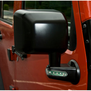 Rugged Ridge 07-18 Jeep Wrangler Right Door Mirror w/ LED Signals