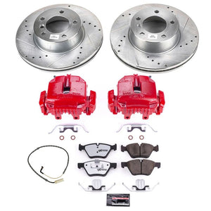 Power Stop 2006 BMW 325xi Front Z26 Street Warrior Brake Kit w/Calipers