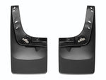 WeatherTech 08-10 Ford F250/F350/F450/F550 No Drill Mudflaps - Black