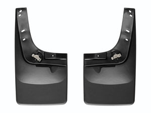 WeatherTech 05-13 Toyota Tacoma No Drill Mudflaps - Black