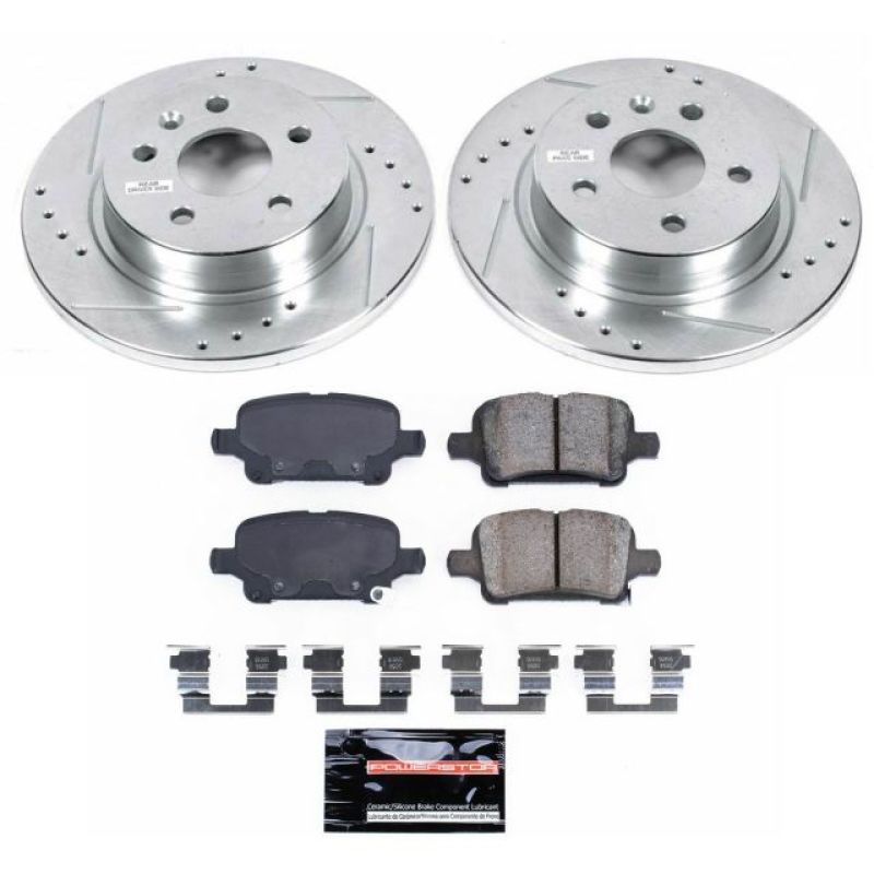 Power Stop 2016 Chevrolet Cruze Rear Z23 Evolution Sport Brake Kit