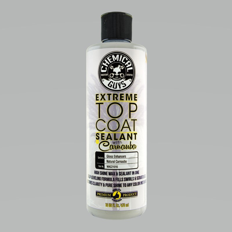 Chemical Guys Extreme Top Coat Carnauba Wax & Sealant In One - 16oz