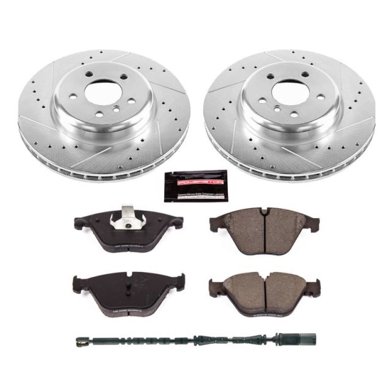 Power Stop 2011 BMW 535i xDrive Front Z23 Evolution Sport Brake Kit