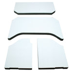 DEI 07-10 Jeep Wrangler JK 4-Door Boom Mat Headliner - 4 Piece - White