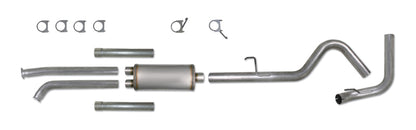 Diamond Eye KIT 3-1/2in Catback Single GAS AL TOYOTA TUNDRA 5.7L 07-10