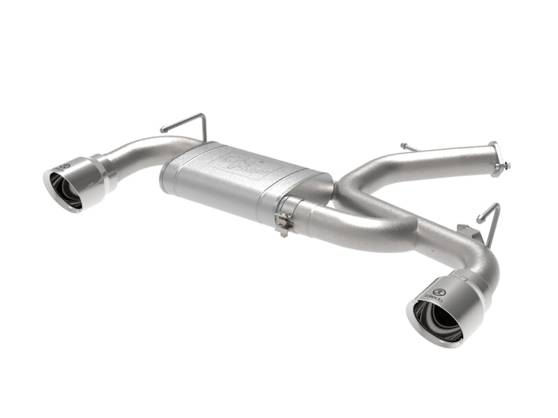 aFe Power Axle Back Exhaust - 19-20 Hyundai Veloster N L4-2.0L (t) w/ Polished tips